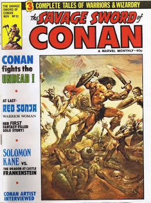 Savage Sword of Conan #13, Red Sonja