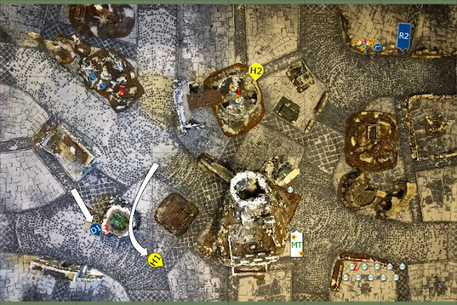 Ultramarines vs Tempestus Scions - 1500pts - Scorched Earth - Eternal War mission from Chapter Approved 2017