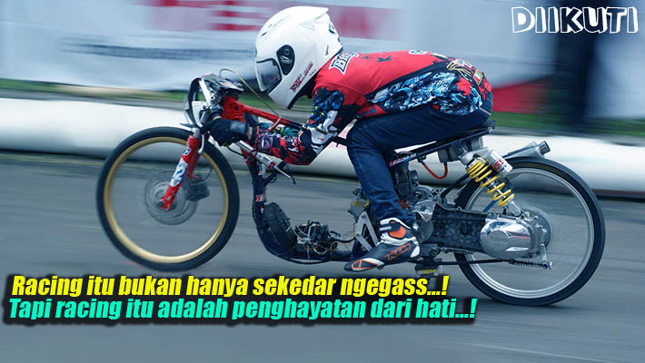 Gambar Kata DP BBM Anak Drag Racing Paling Keren