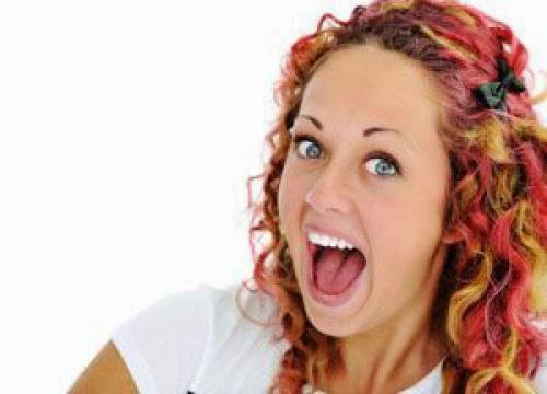 Blonde Hair With Red Highlights
