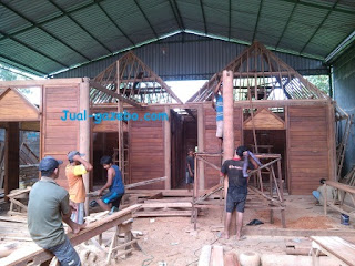 Jual Rumah Kayu Knock Down Jawa Timur