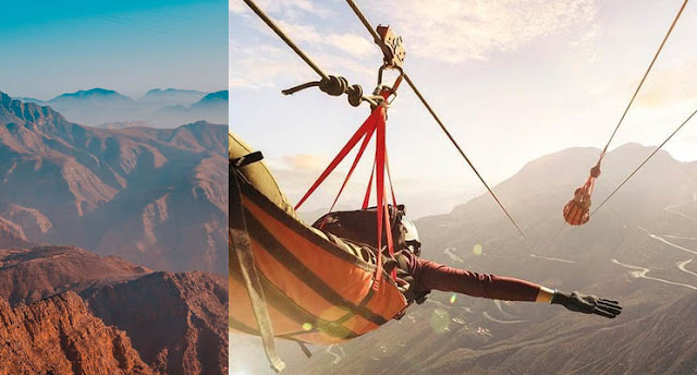 Jebel Jais -Zipline- Flight Experience