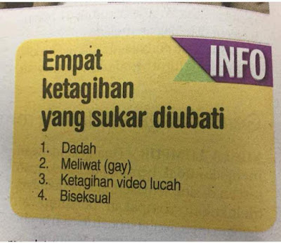 Empat Ketagihan Yang Sukar Diubati