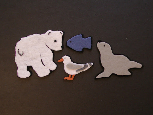 Flannel Board There was a little Polar Bear