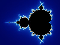 Mandelbrot set with continuously colored environment