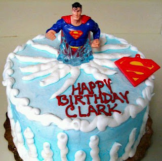 Tortas de Superman para Fiestas Infantiles