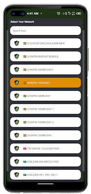 CONFIGURATION SETTINGS FOR MTN USERS