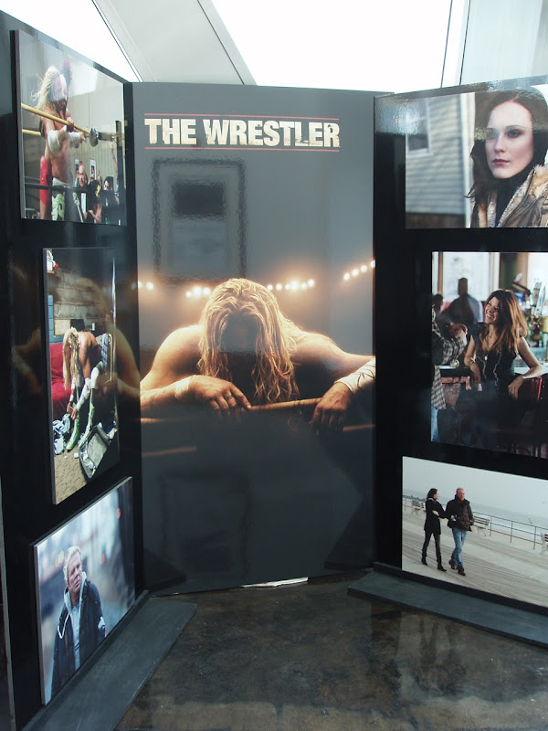 The Wrestler movie poster display at ArcLight Hollywood