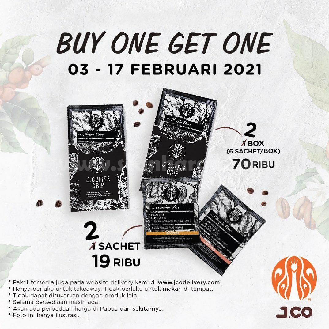 JCOFFEE DRIP Promo BELI 1 GRATIS 1