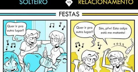 7 diferenças entre estar solteiro e namorando