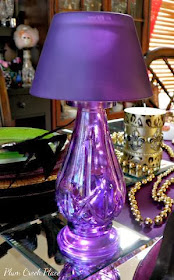 Mardi Gras 2014 tablescape at Plum Creek Place