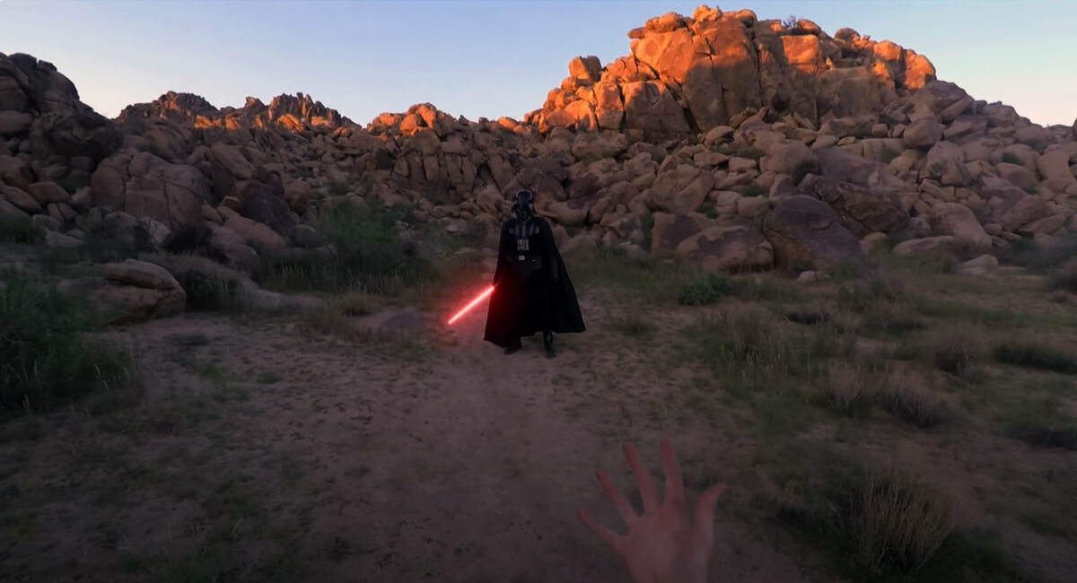 Jedi com uma GoPro 2: documentando a batalha contra o Império