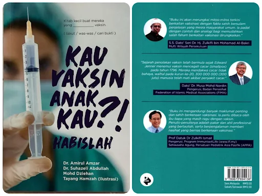 Kau vaksin anak kau?! Habislah