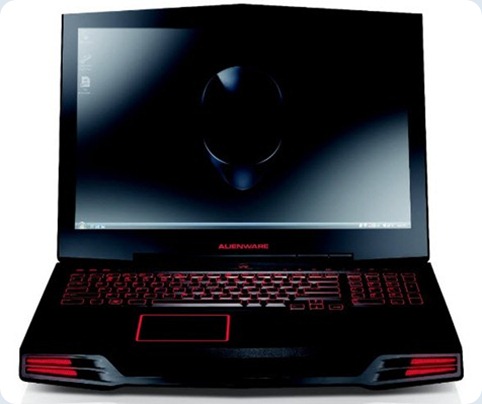 Notebook Gaming on New Alienware M17xr3 Gaming Laptop 2012   Future Technology World 2012