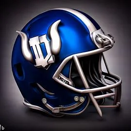 Duke Blue Devils Concept Football Helmets.