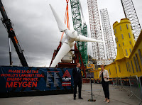 Scotland's First Minister Nicola Sturgeon visits the MeyGen project to see the first turbines to be installed in the Pentland Firth. (Credit: First Minister of Scotland | Flickr) Click to Enlarge.