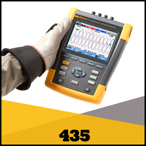  Fluke 435 Series II Power Quality and Energy Analyzer 