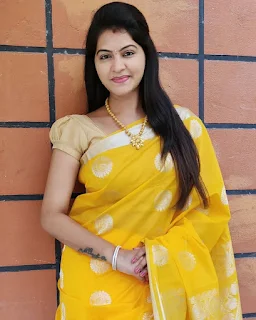 Actress Rachitha Dinesh Latest saree pics