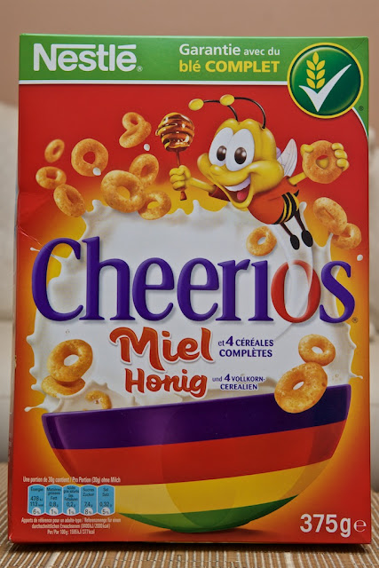 Cheerios Nestlé - Miel -Avoine - Céréales petit-déjeuner - breakfast cereals