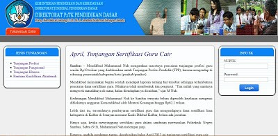 SK Tunjangan Profesi http://116.66.201.163:8000/index.php