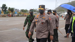 Cek Kesiapan Pengamanan Nataru, Wakapolri Tinjau Pelabuhan Merak Banten