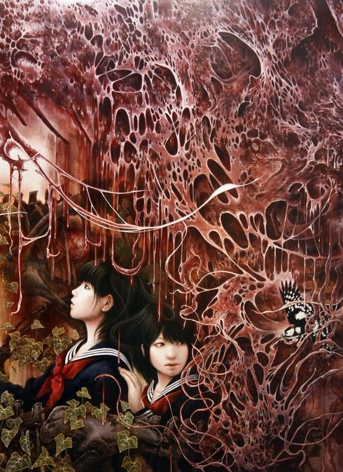 ai shinohara pinturas surreal onírico sonhos pesadelos