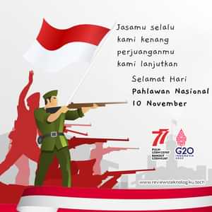 kata kata ucapan hari pahlawan nasional 2022