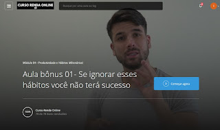 Como é o Curso Renda Online do Lucas Roudi por dentro o que tem