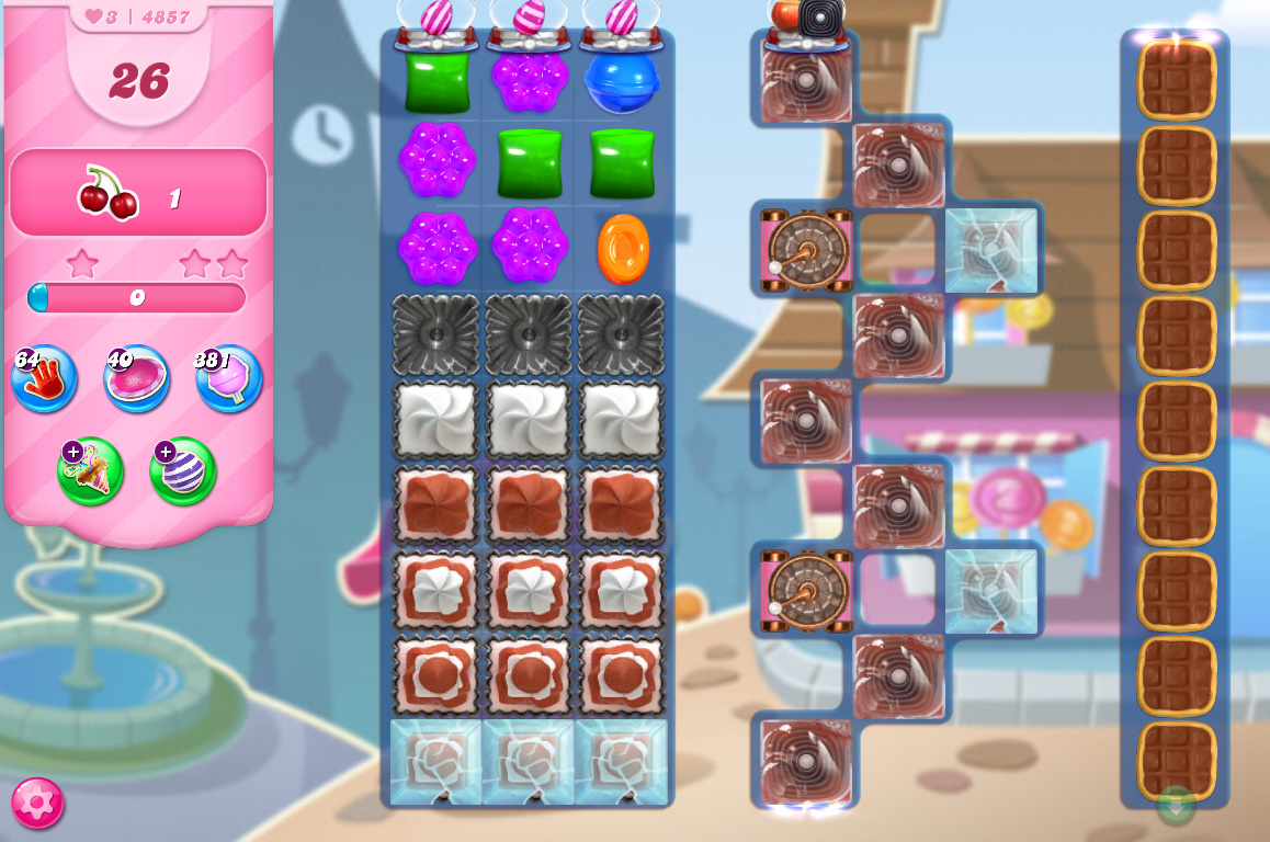 Candy Crush Saga level 4857