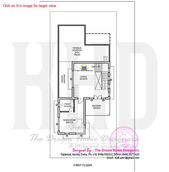 First floor plan