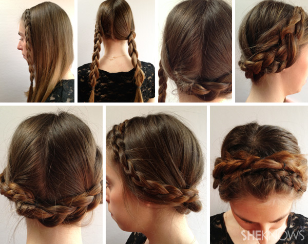 easy formal hairstyles for long hair step by step - 007