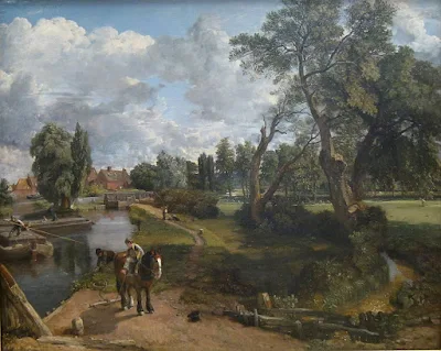 Flatford Mill (Scene on a Navigable River), c. 1816, oil on canvas, Tate Britain, London painting John Constable