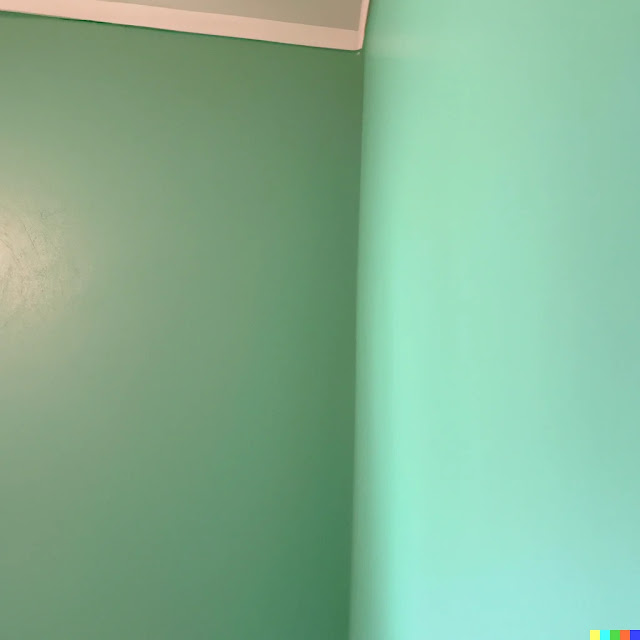 what color goes with mint green walls
