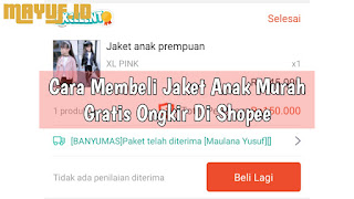 Cara Membeli Jaket Anak Murah Gratis Ongkir Di Shopee