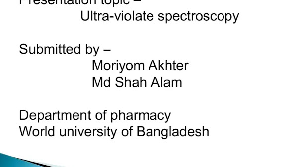 Ultraviolet spectroscopy PPT | PDF