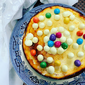 Easter cake, lemon cheesecake