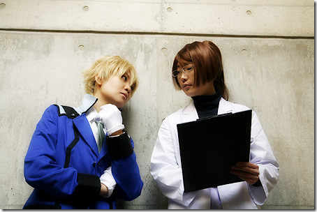 gundam 00 cosplay - graham aker and billy katagiri