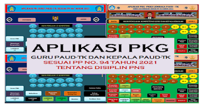 Aplikasi PK-Guru Dan Kepala Sekolah PAUD/TK Update Terbaru