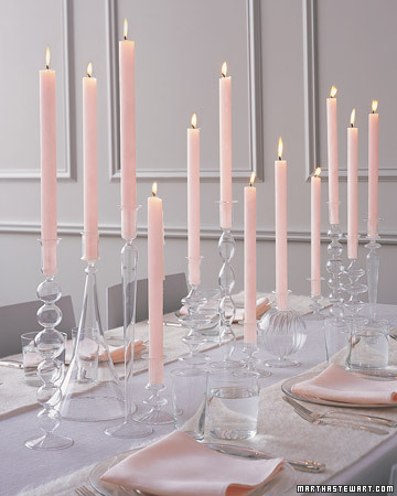 Mismatched Candlesticks Who says table accents have to perfectly match in 