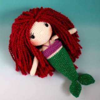 PATRON GRATIS SIRENA AMIGURUMI 29634