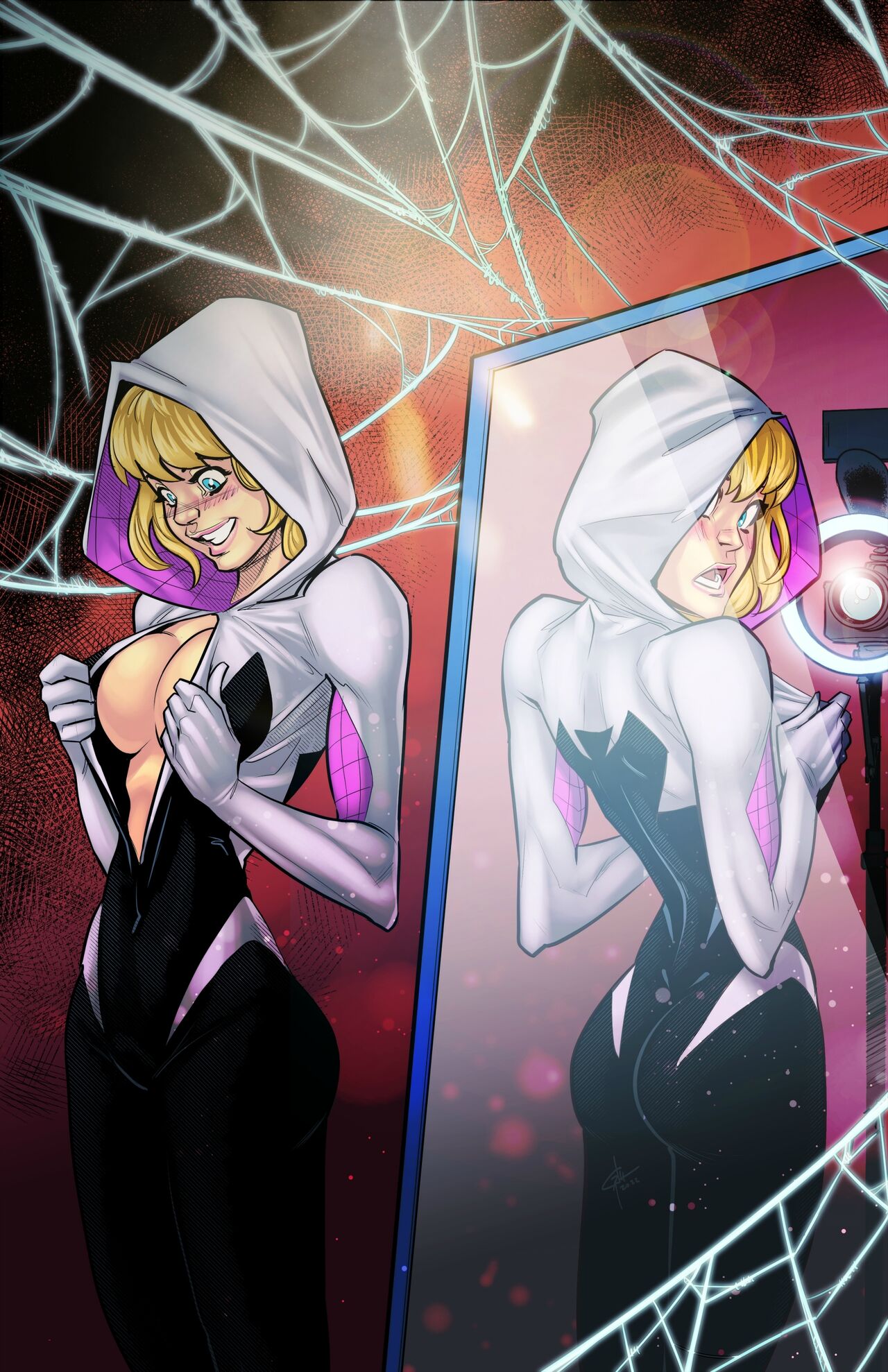 Spider gwen thot spider