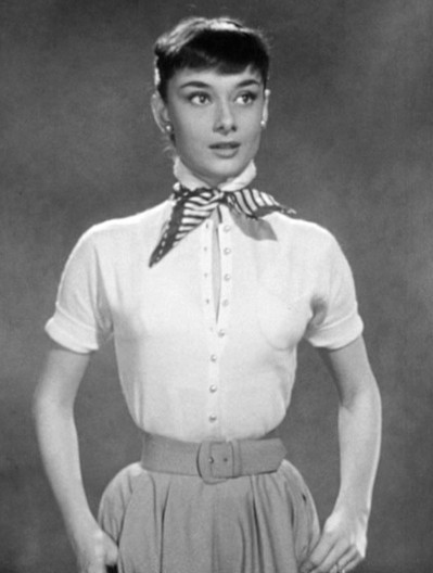 Very different ways and sizes but still Audrey managed to look charming in