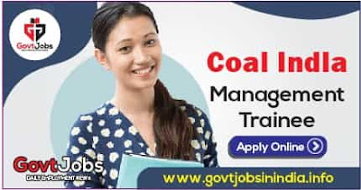 Coal India Management Trainee Online Form 2021