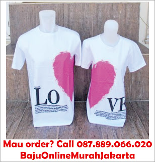 Kaos Couple Valentine Day