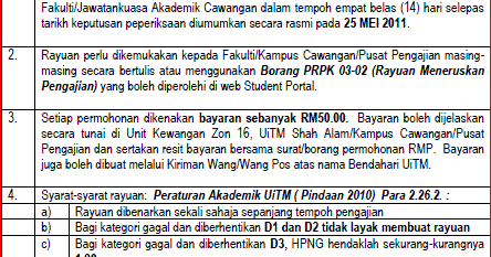 Surat Rasmi Rayuan Gagal Berhenti Politeknik - Contoh Muse