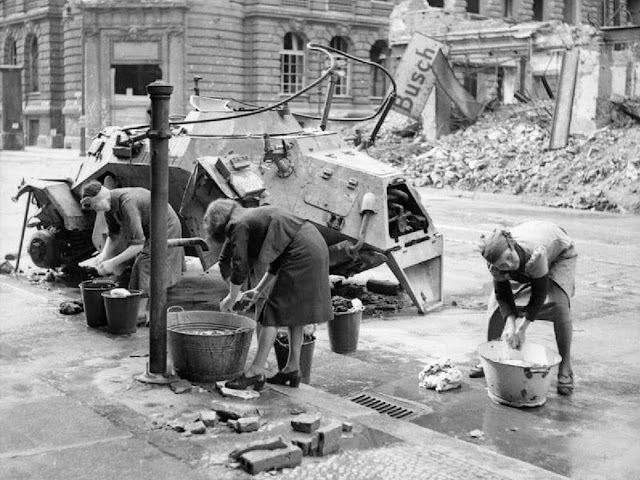 Fotografías de Berlín en ruinas en 1945