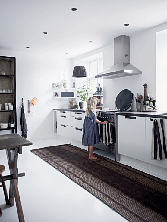 DarkGray Kitchen Walls