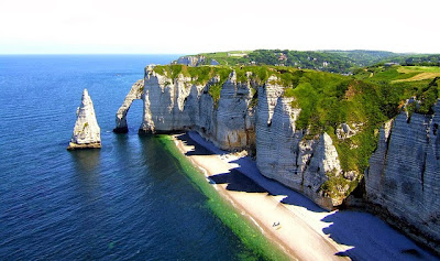 Etretat Cliffs Pays de Caux France 