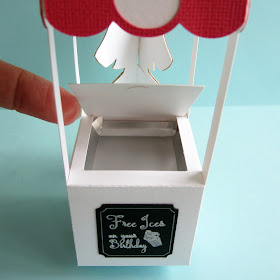 Hints for using up scraps with the Silhouette using Adhesive Cork and making a 3D mouse ice cream cart . Janet Packer for Silhouette UK Blog