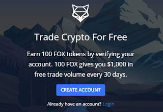 ShapeShift 100 FOX Crypto No Deposit Bonus